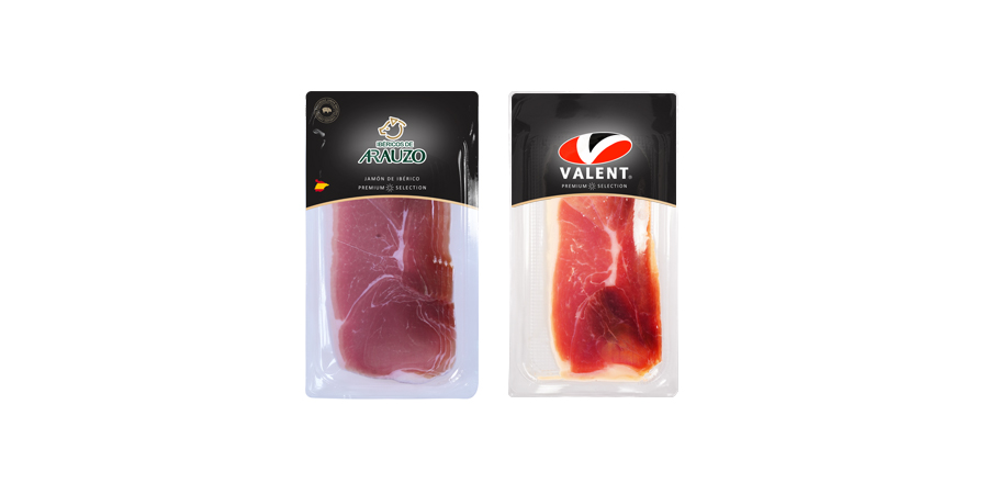Iberian black pig ham slices (Machine-cut & basic)