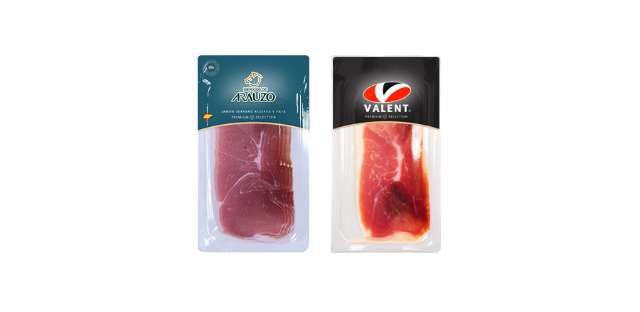 Serrano ham slices (Machine-cut & basic)